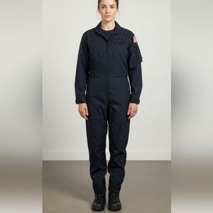 Gibson & Barnes Ems  Flight Uniform 10 T Women's  Polycotton Dark Navy READ